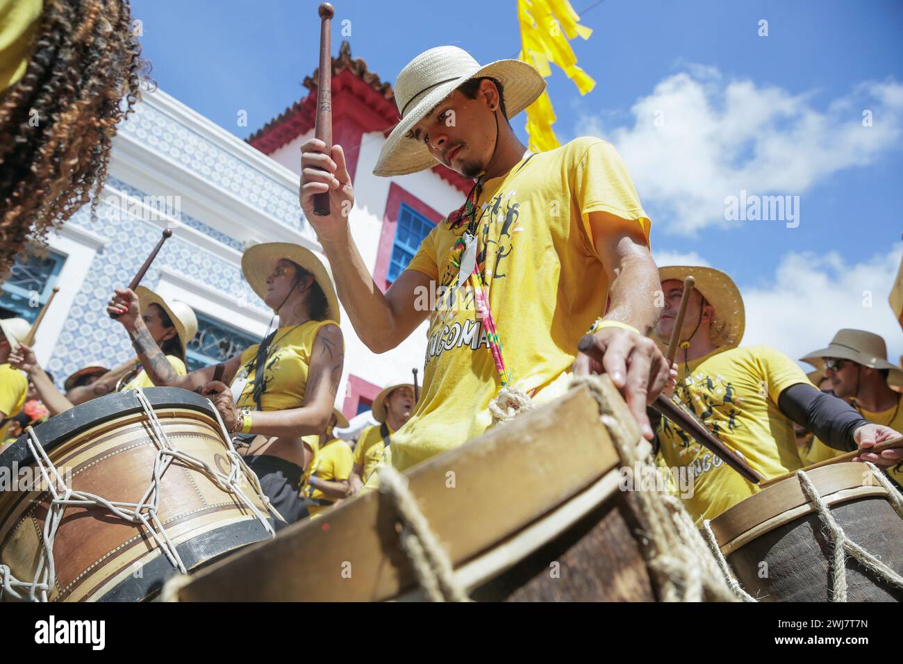  PE - OLINDA - 02/13/2024 - OLINDA CARNIVAL 2024 - Revelers during 
