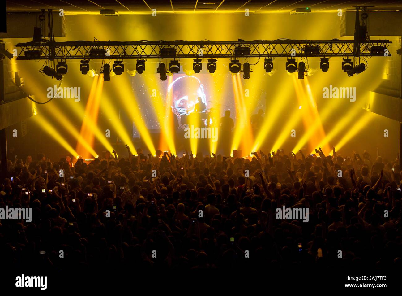 Edinburgh, UK. 12th Feb, 2024. Enter Shikari perform Live at the ...