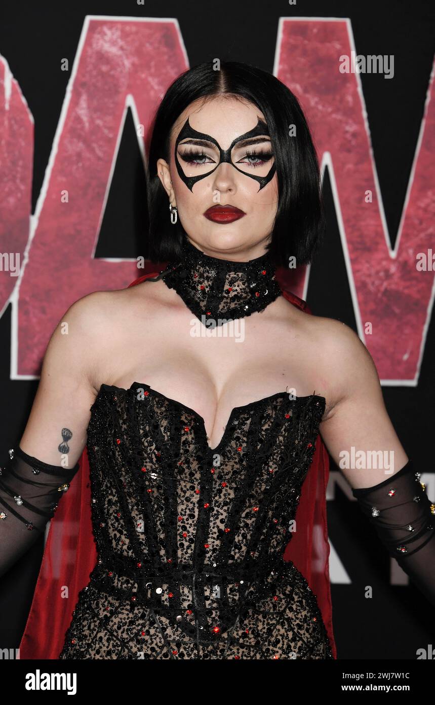 LOS ANGELES, CALIFORNIA - FEBRUARY 12: Emma Norton attends the World