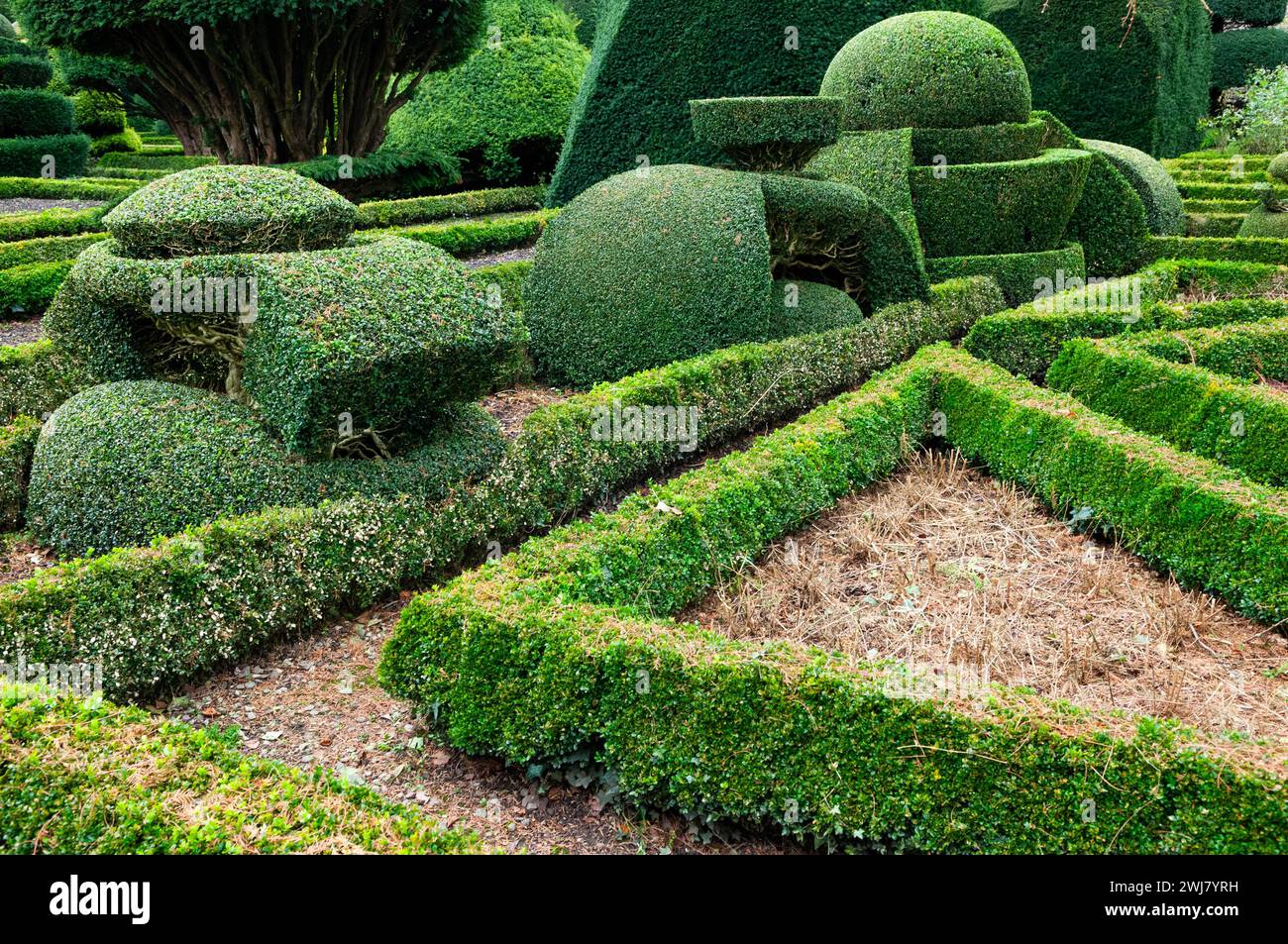 Levens Hall, Levens, Cumbria, England, United Kingdom Stock Photo Alamy