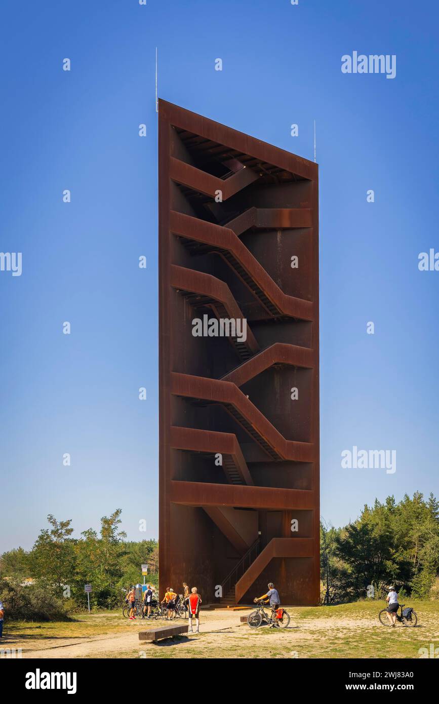 The 30 metre high landmark of the Lusatian Lakeland, the socalled