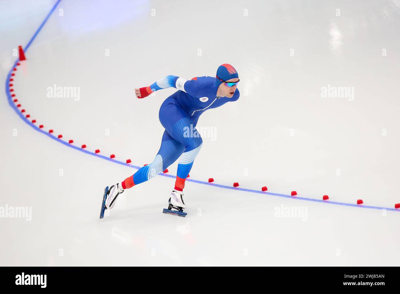 FEB 6, 2022 - Beijing, China: Sergey Trofimov of Team Russia competes ...