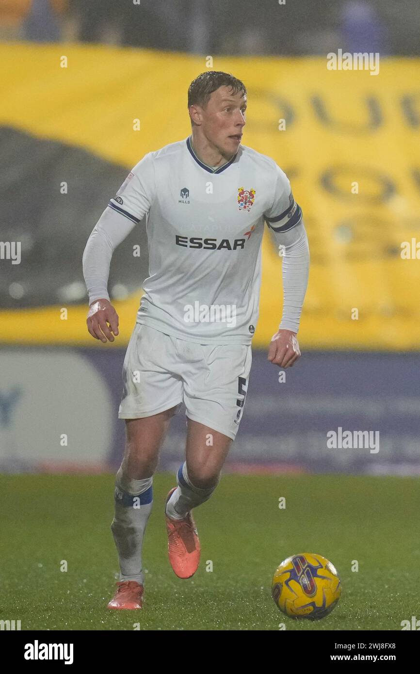 Tom Davies of Tranmere Rovers looks upfield during the Sky Bet League 2