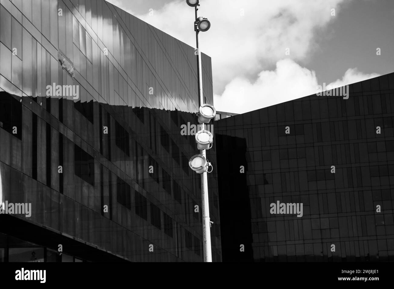 Black and White City architecture Stock Photo - Alamy