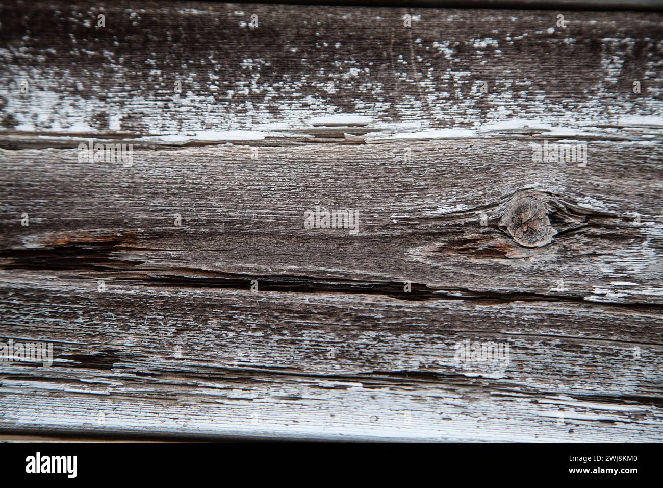 aged distressed and weathered wooden texture, abstract background Stock Photo