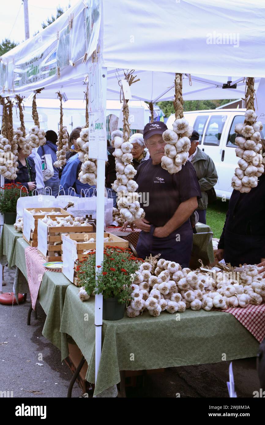 Hudson valley garlic festival hires stock photography and images Alamy