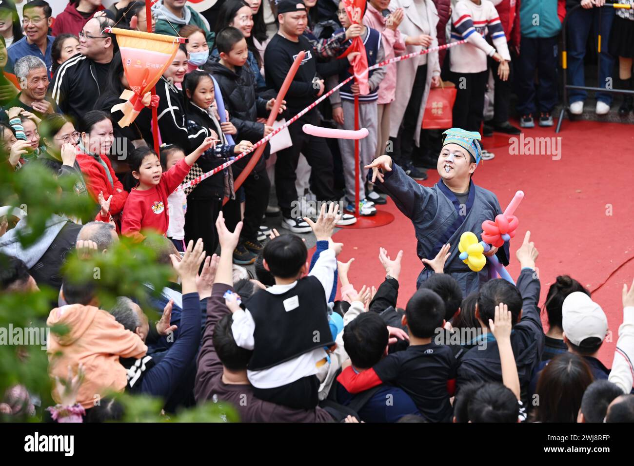 Nanning, China. 14th Feb, 2024. NANNING, CHINA - FEBRUARY 13, 2024 ...