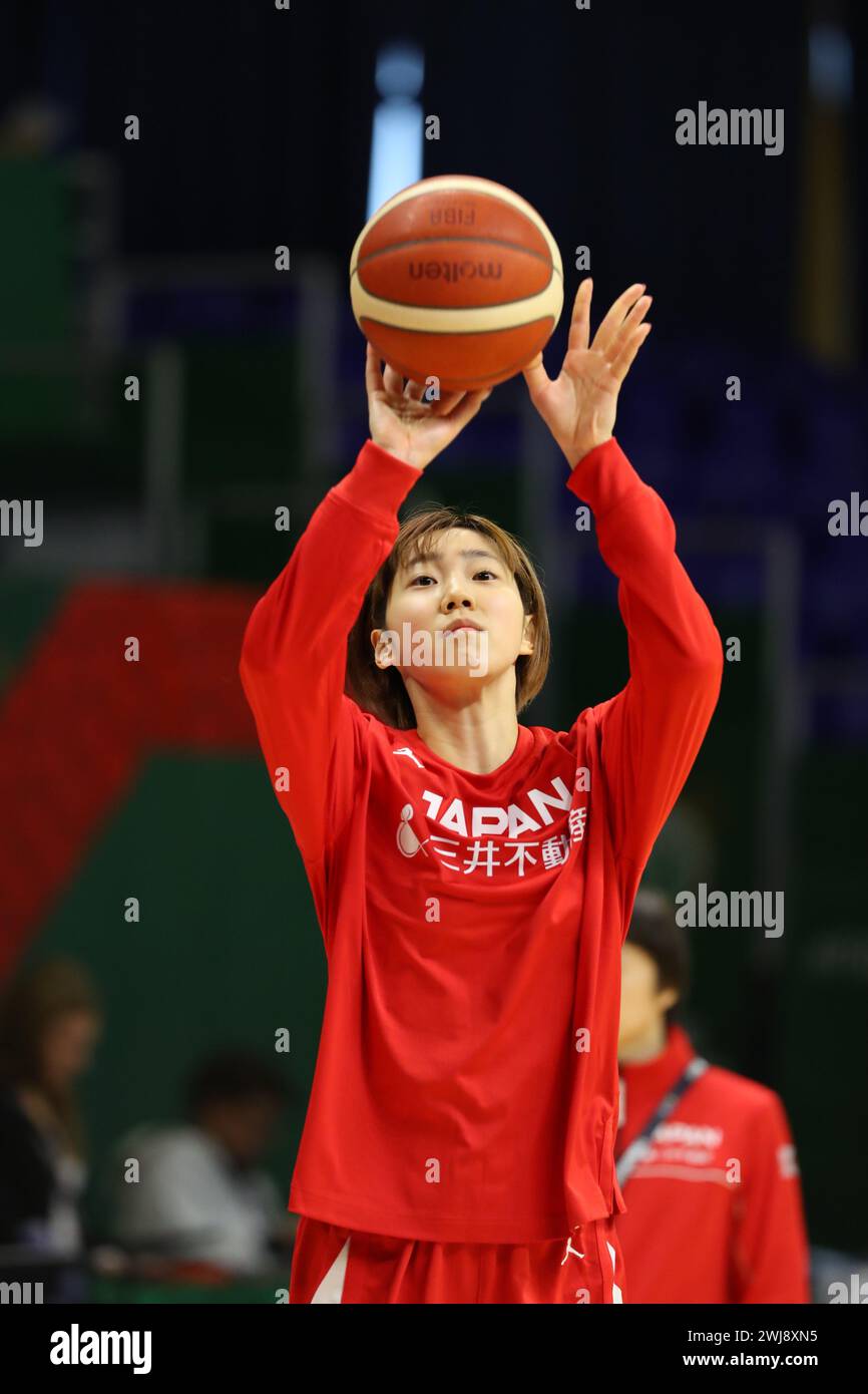 Sopron, Hungary. 8th Feb, 2024. Sakura Noguchi (JPN) Basketball FIBA