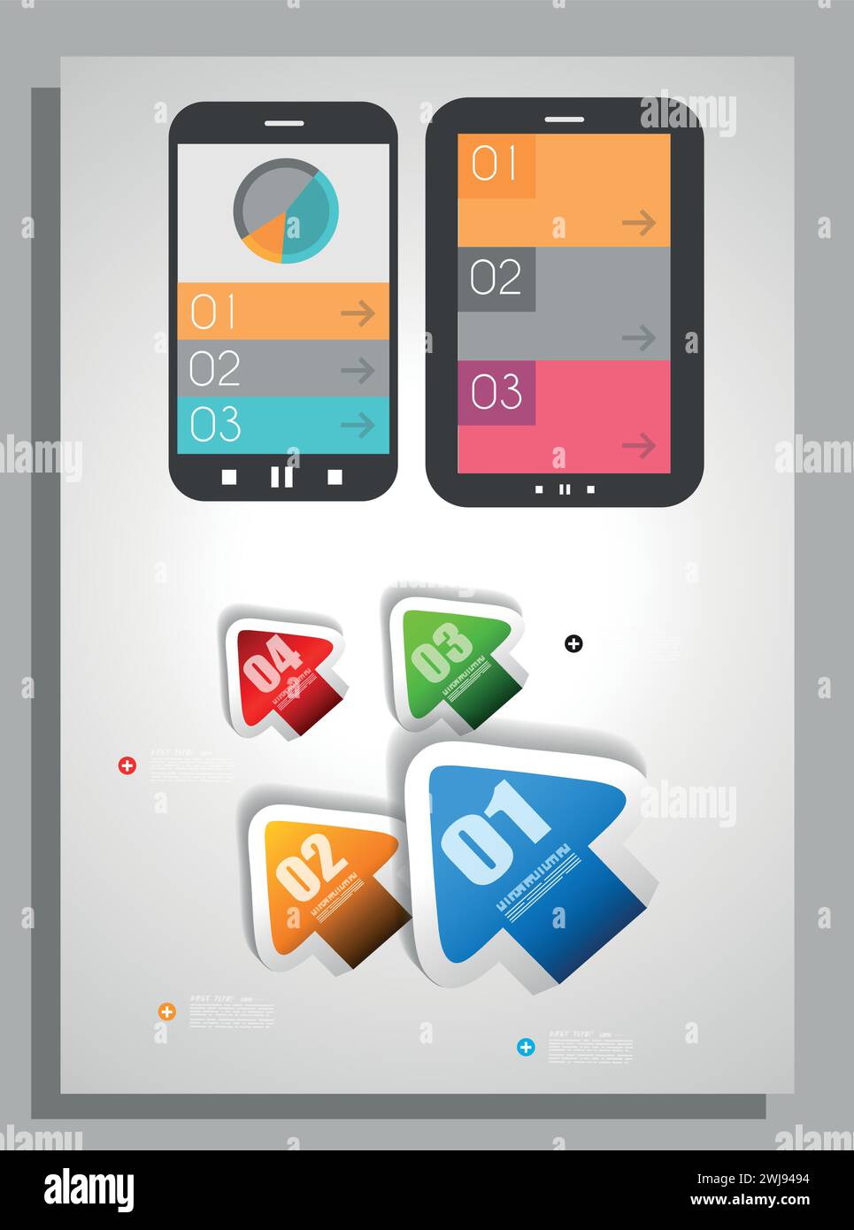 Template business poster marketing Stock Vector Images - Alamy