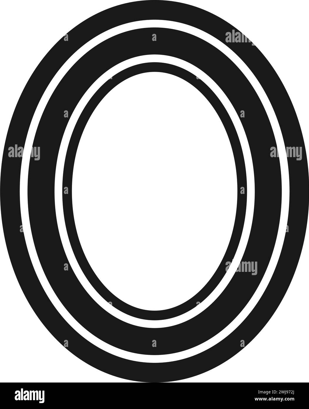 letter O logo icon vector illustration design Stock Vector