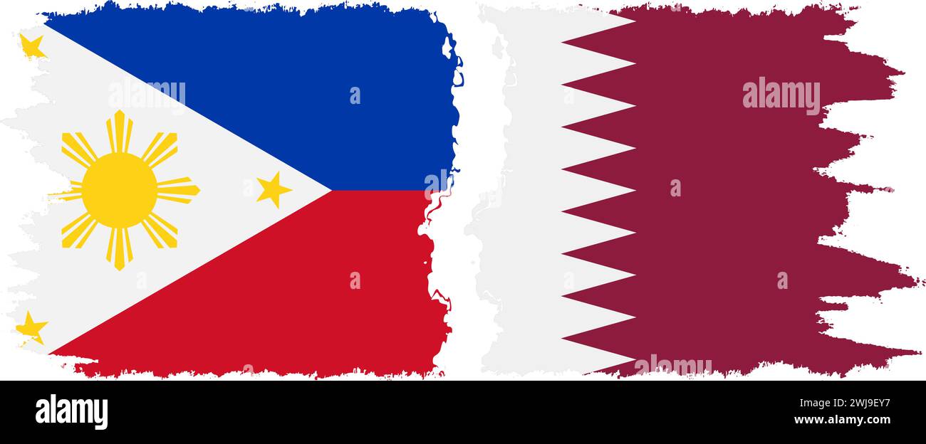 Qatar and philippines Stock Vector Images Alamy