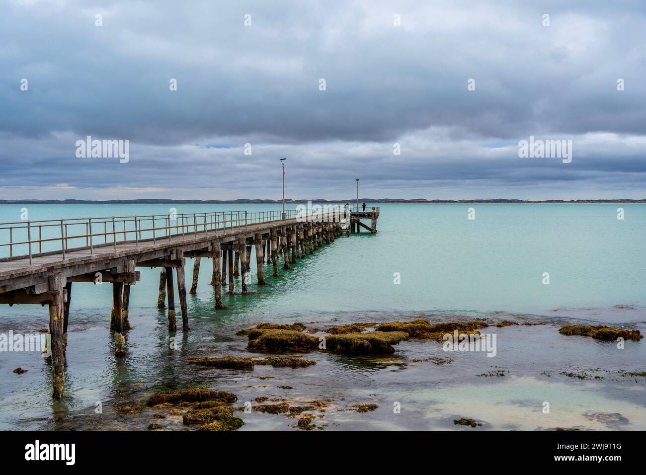 The Robe Jetty in South Australia Stock Photo Alamy