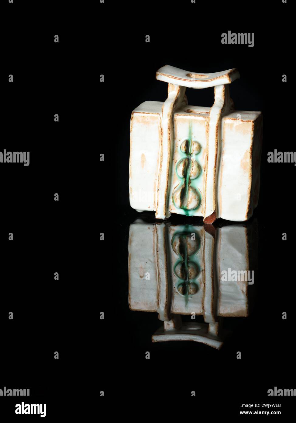 Ceramic pot Stock Photo