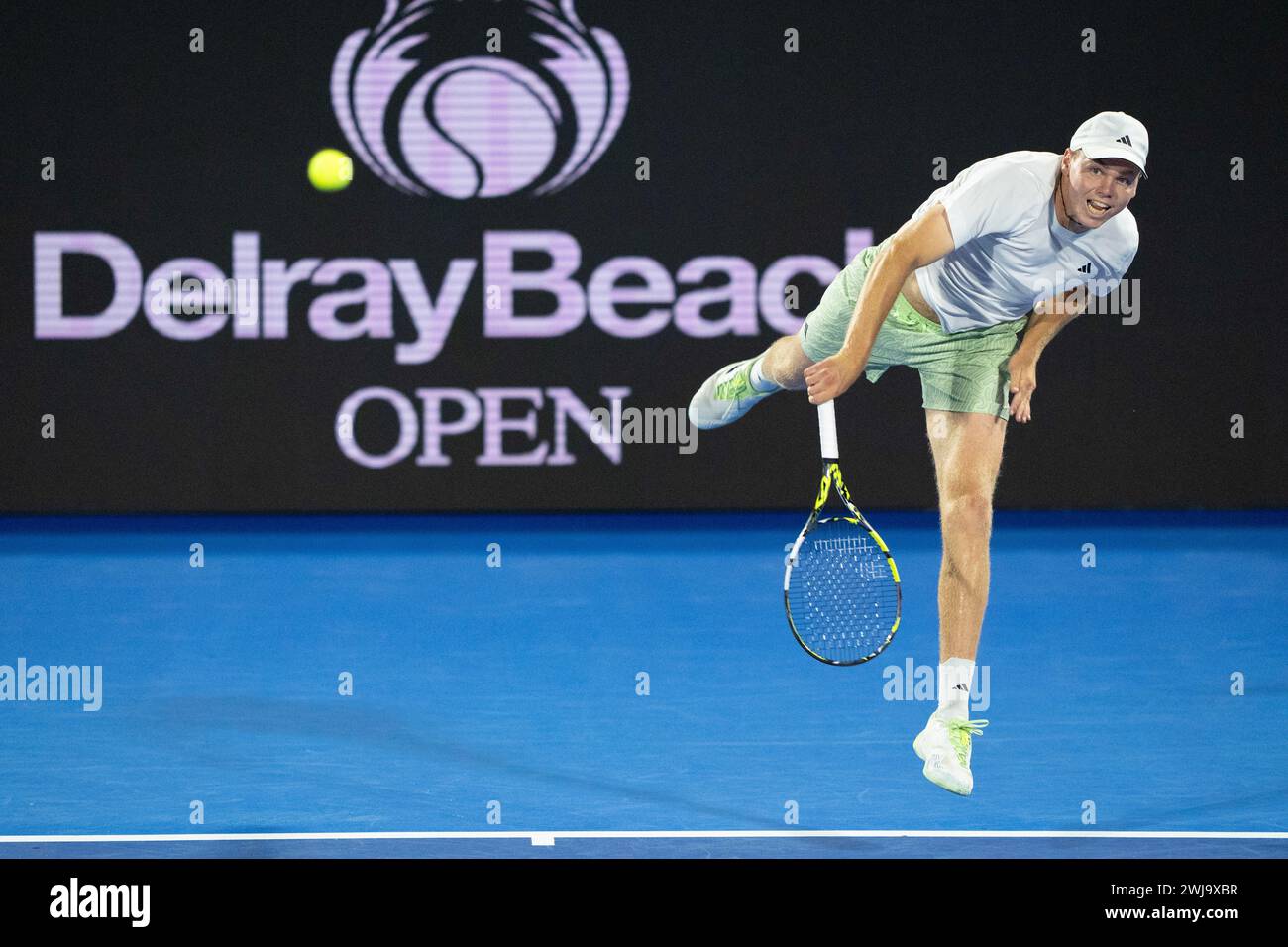 February 13, 2024, Delray Beach, Florida, USA ALEX MICHELSEN (USA