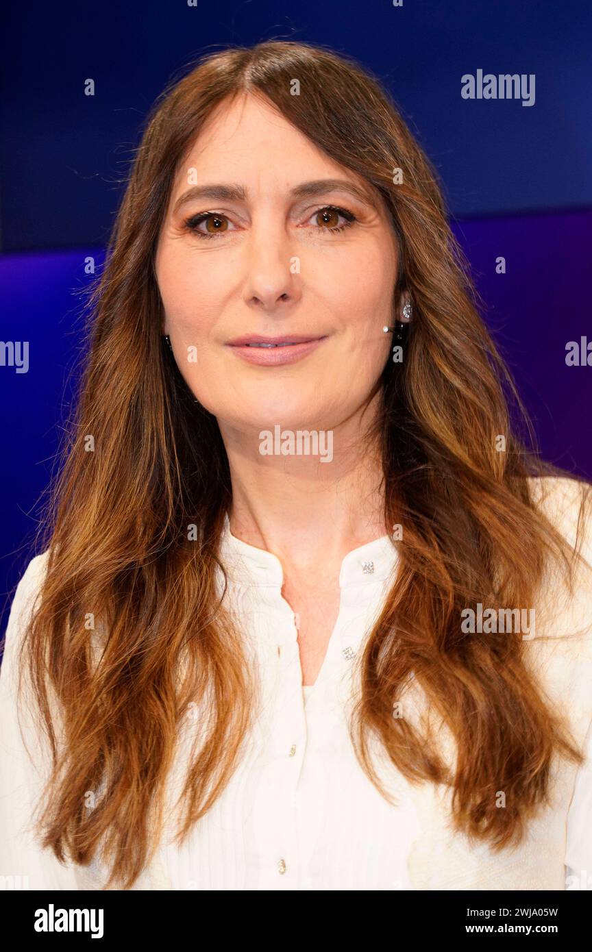 Anja Kohl in der ARDTalkshow maischberger im Studio Berlin Adlershof