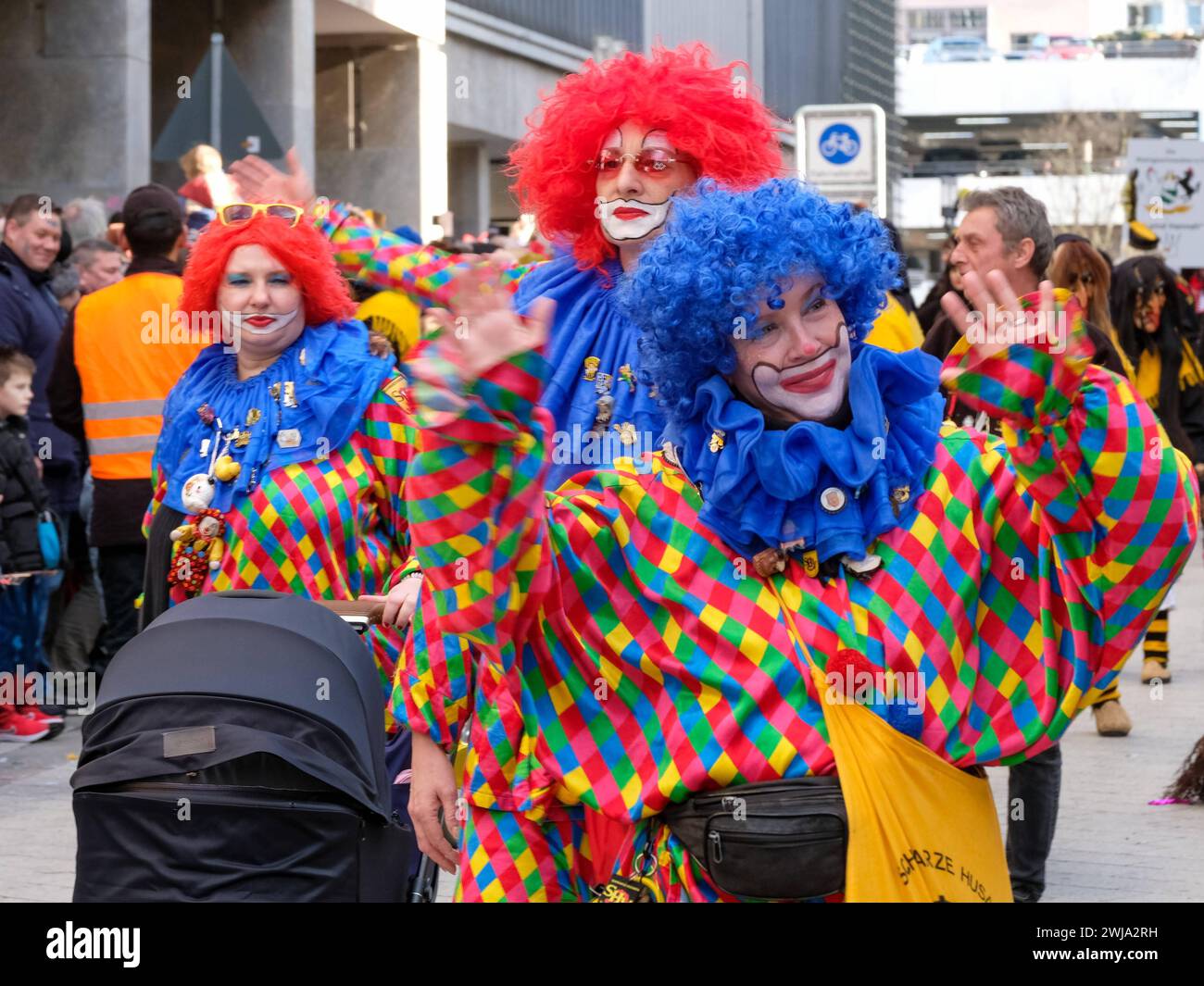  Stuttgarter Fastnachtsumzug 2024 Stuttgarter Fastnachtsumzug 2024. Am Illustration 