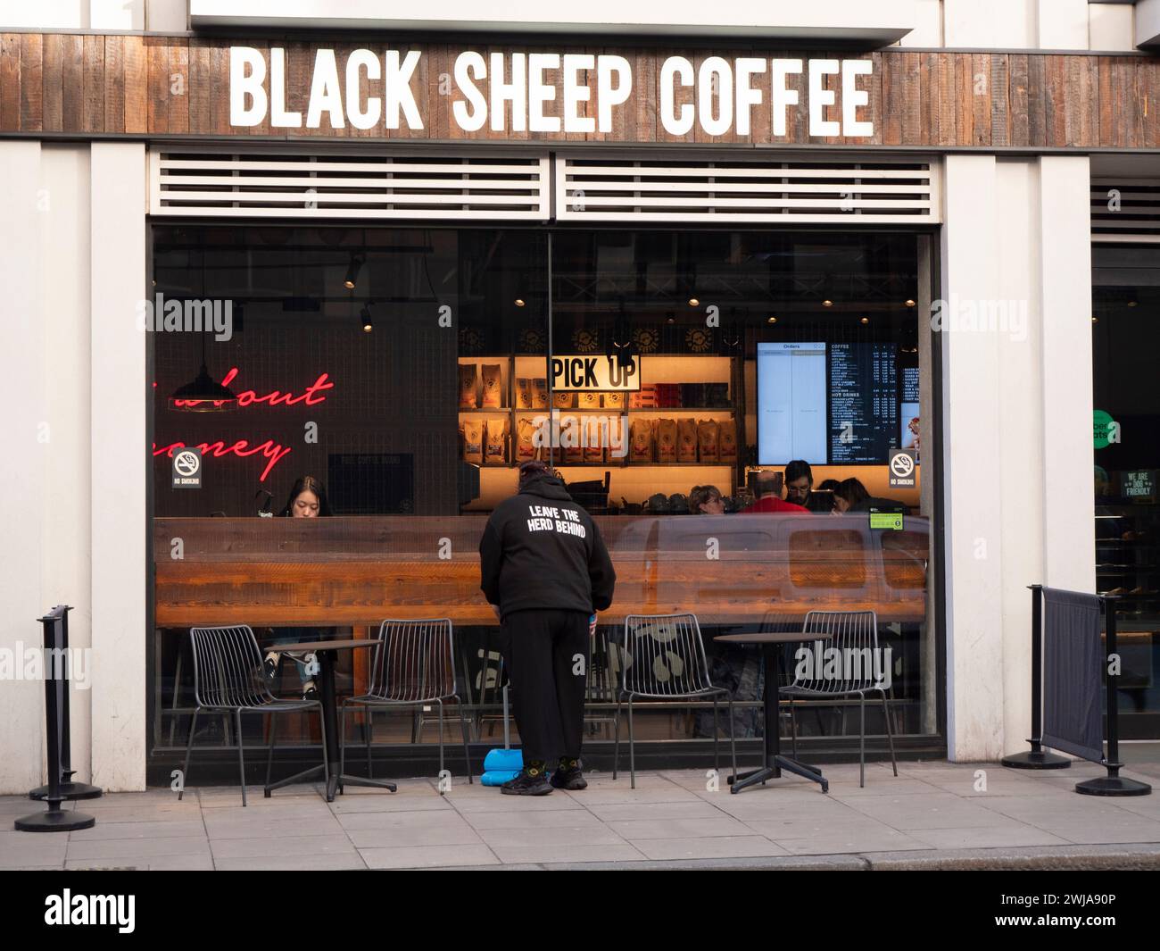 Black Sheep Coffee shop, Holborn, London, UK Stock Photo Alamy