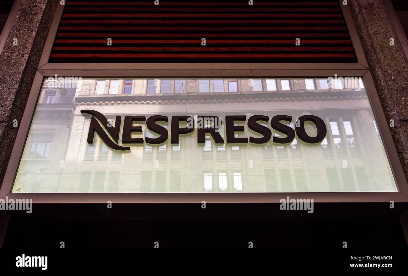 Geneva, Switzerland February 3, 2024 Nespresso is a portion coffee