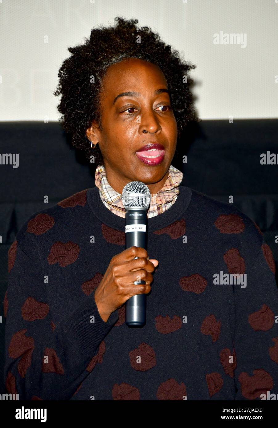 Los Angeles, Ca. 13th Feb, 2024. Anikah McLaren speaks at the "We Grown