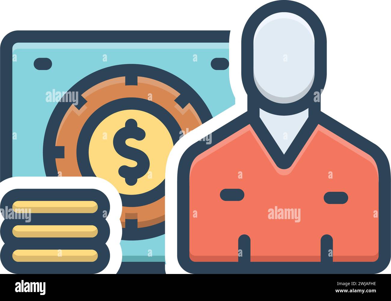 Icon for treasurer,steward Stock Vector Image & Art - Alamy