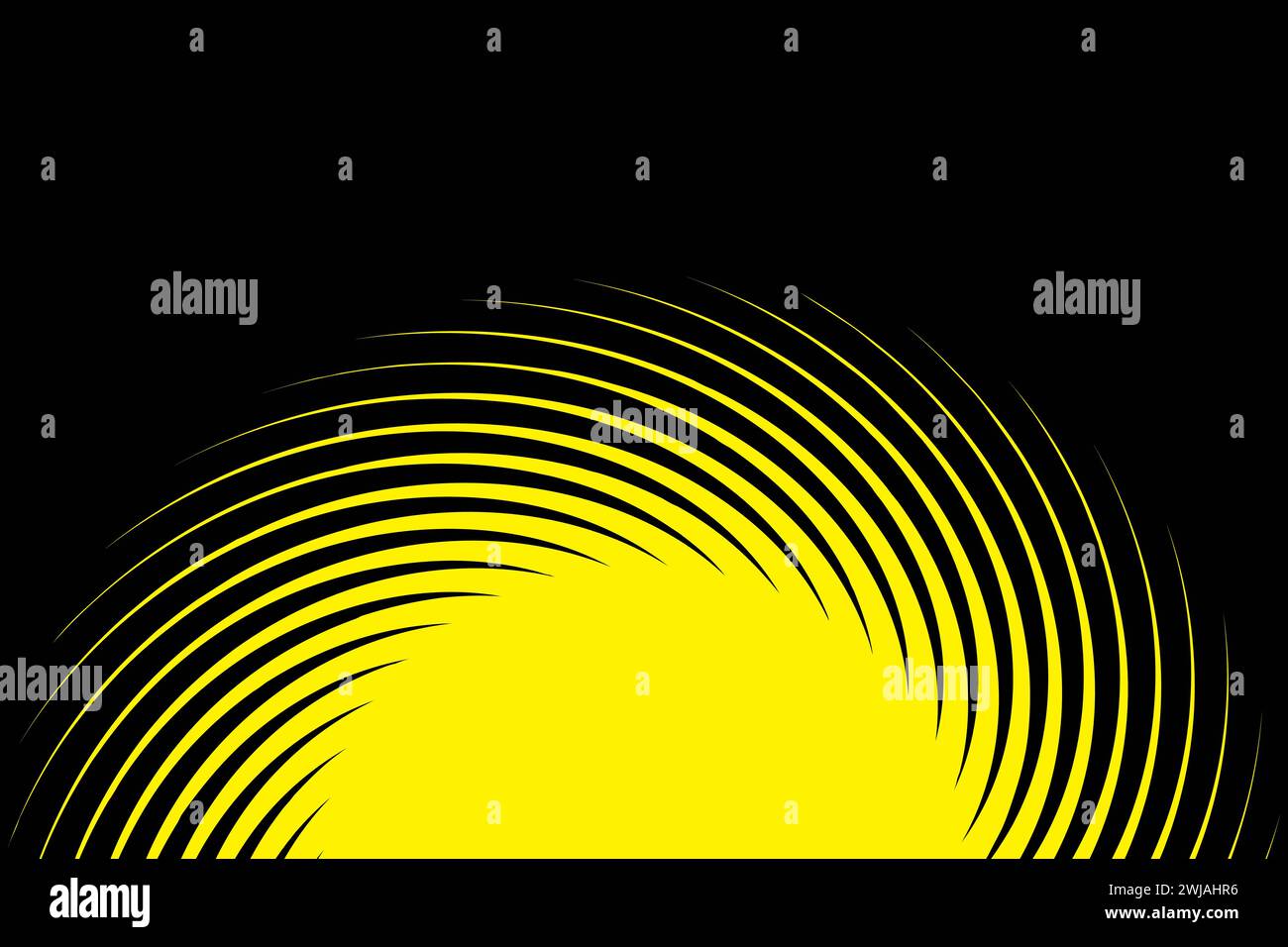 James rifled gun barrel grooves. Horizontal background, vector pattern, rifled channels. Stock Vector