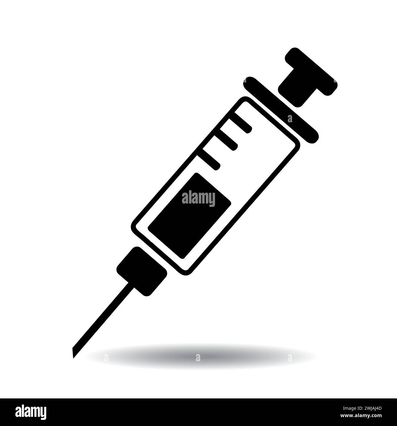 Syringe Icon Vector illustration design Stock Vector