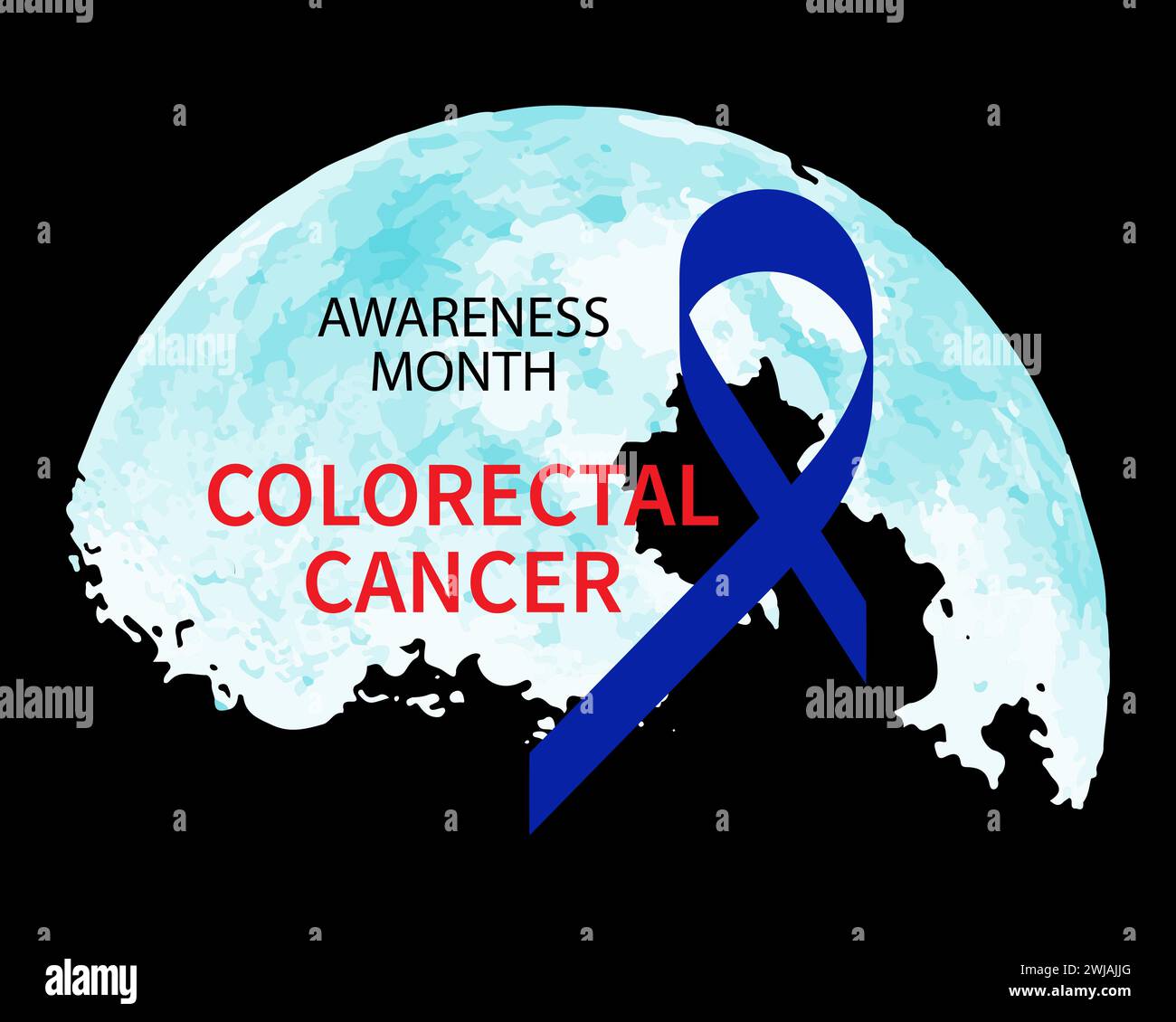 National Colorectal Cancer Awareness Month Vector Stock Vector Image And Art Alamy 7360