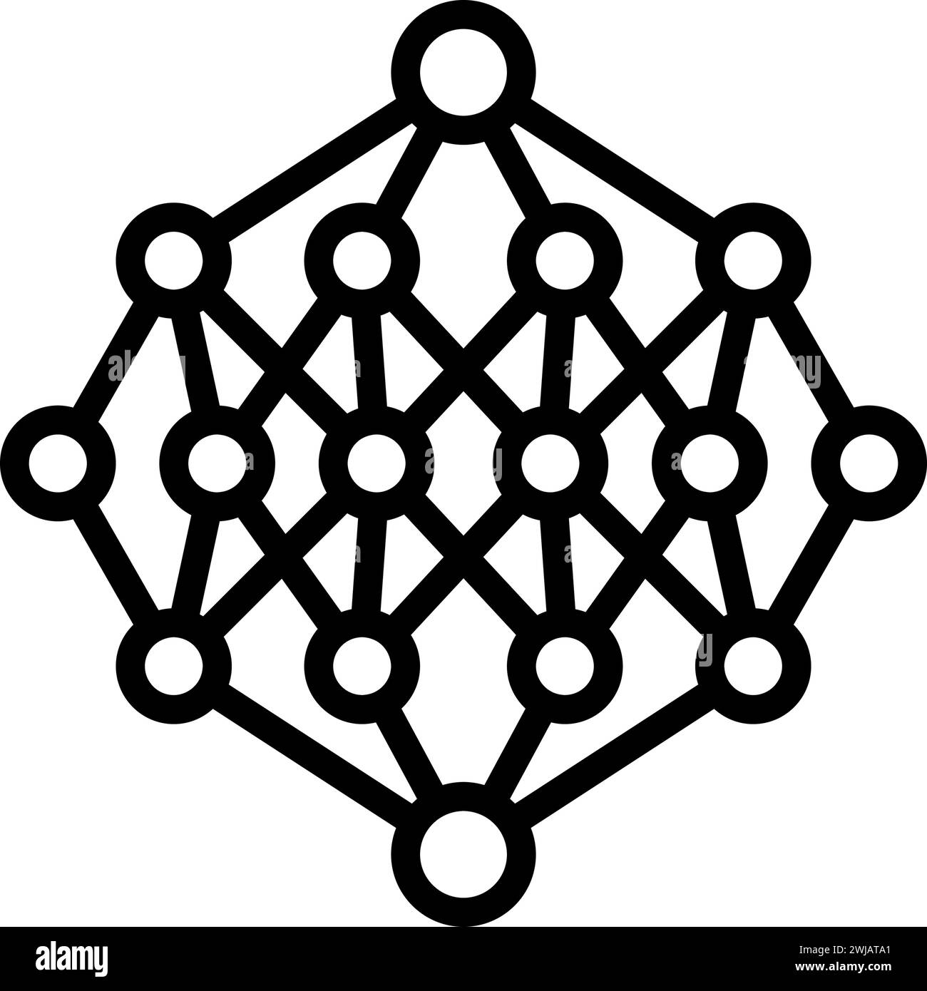 apriori algorithm line icon vector illustration Stock Vector Image ...