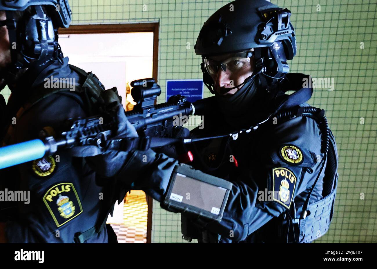 During Tuesday, the police and emergency services practiced regarding ...