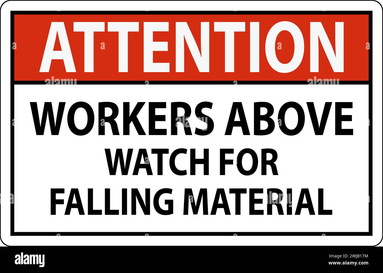Attention sign watch falling Stock Vector Images - Alamy