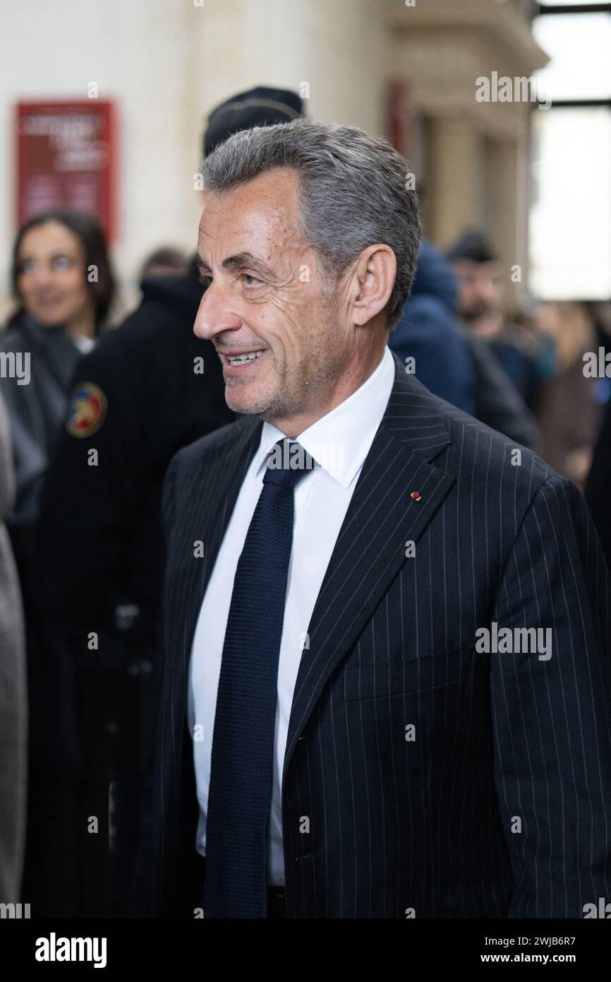 French Former President Nicolas Sarkozy Arrives For The Verdict In His ...