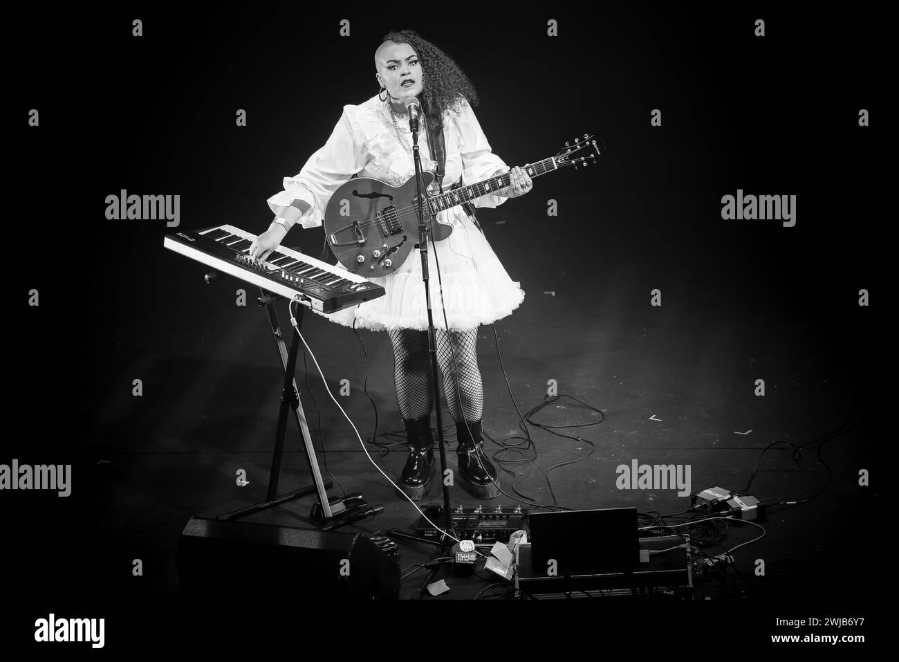 Eadyth Crawford performing with Rhodri Sion Foxhall at Transform 2024
