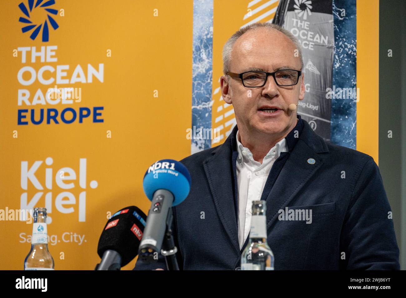 Kiel, Deutschland, 14.02.2025 Kiel.Sailing.City wird Starthafen für The