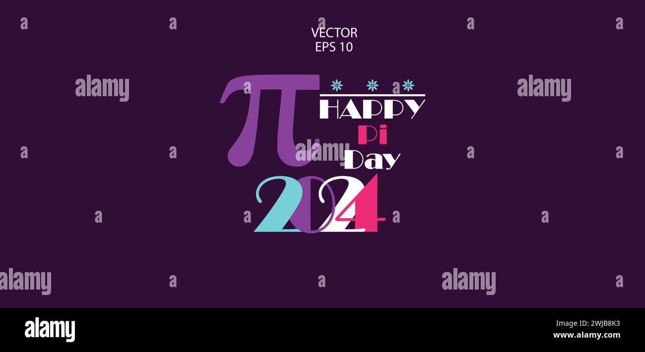 Happy Pi Day wallpapers and backgrounds you can download and use on your smartphone, tablet, or computer. Stock Vector