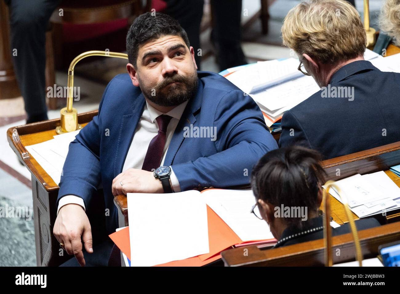 Paris, France. 13th Feb, 2024. French Deputy Minister for Housing
