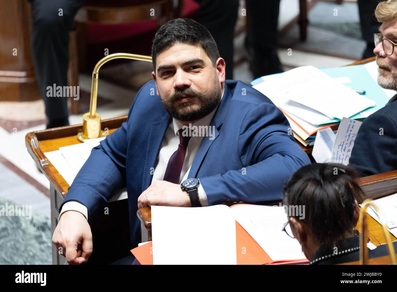 Paris, France. 13th Feb, 2024. French Deputy Minister for Housing
