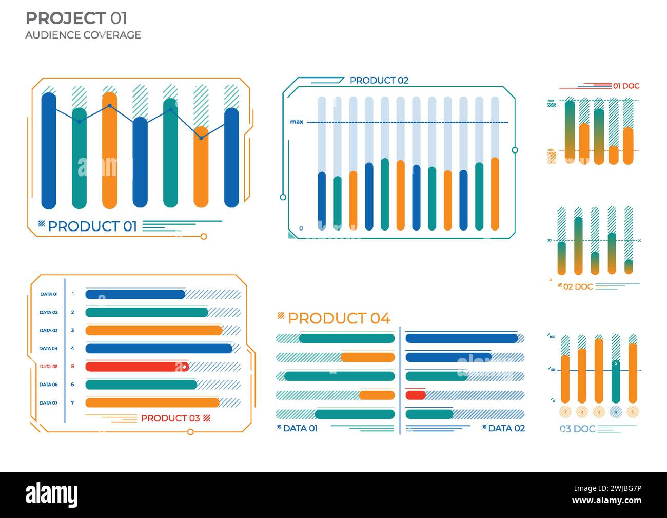 Business elements charts in color. Finance Charts Stock Vector Image ...
