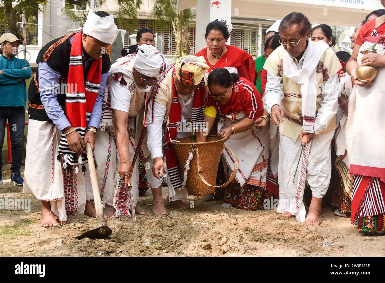 guwahati-india-14-february-2024-mising-tribal-people-performing