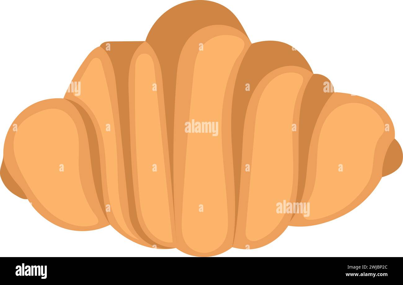Croissant icon Traditional french food Vector Stock Vector Image & Art ...