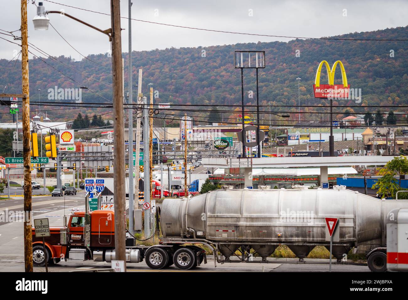 Pennsylvania turnpike hires stock photography and images Alamy