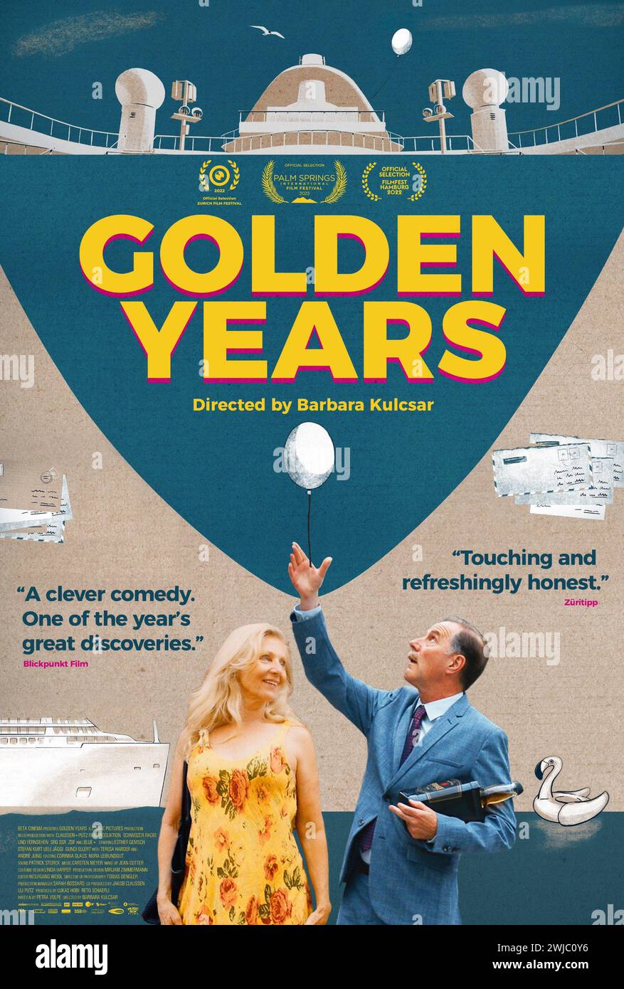 GOLDEN YEARS, (aka DIE GOLDENEN JAHRE), US poster, from left Esther