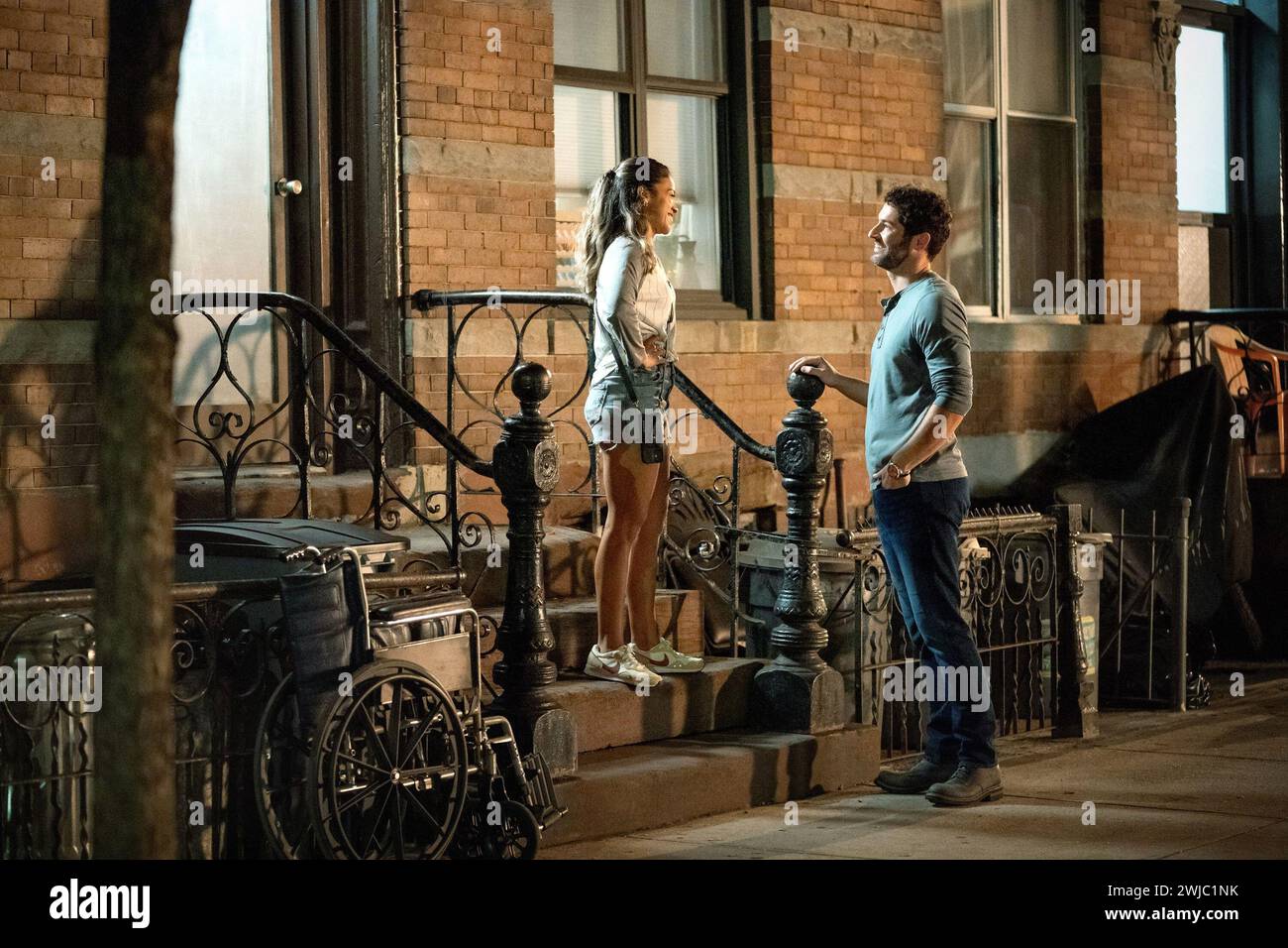 PLAYERS, from left Gina Rodriguez, Tom Ellis, 2024. ph K.C. Bailey