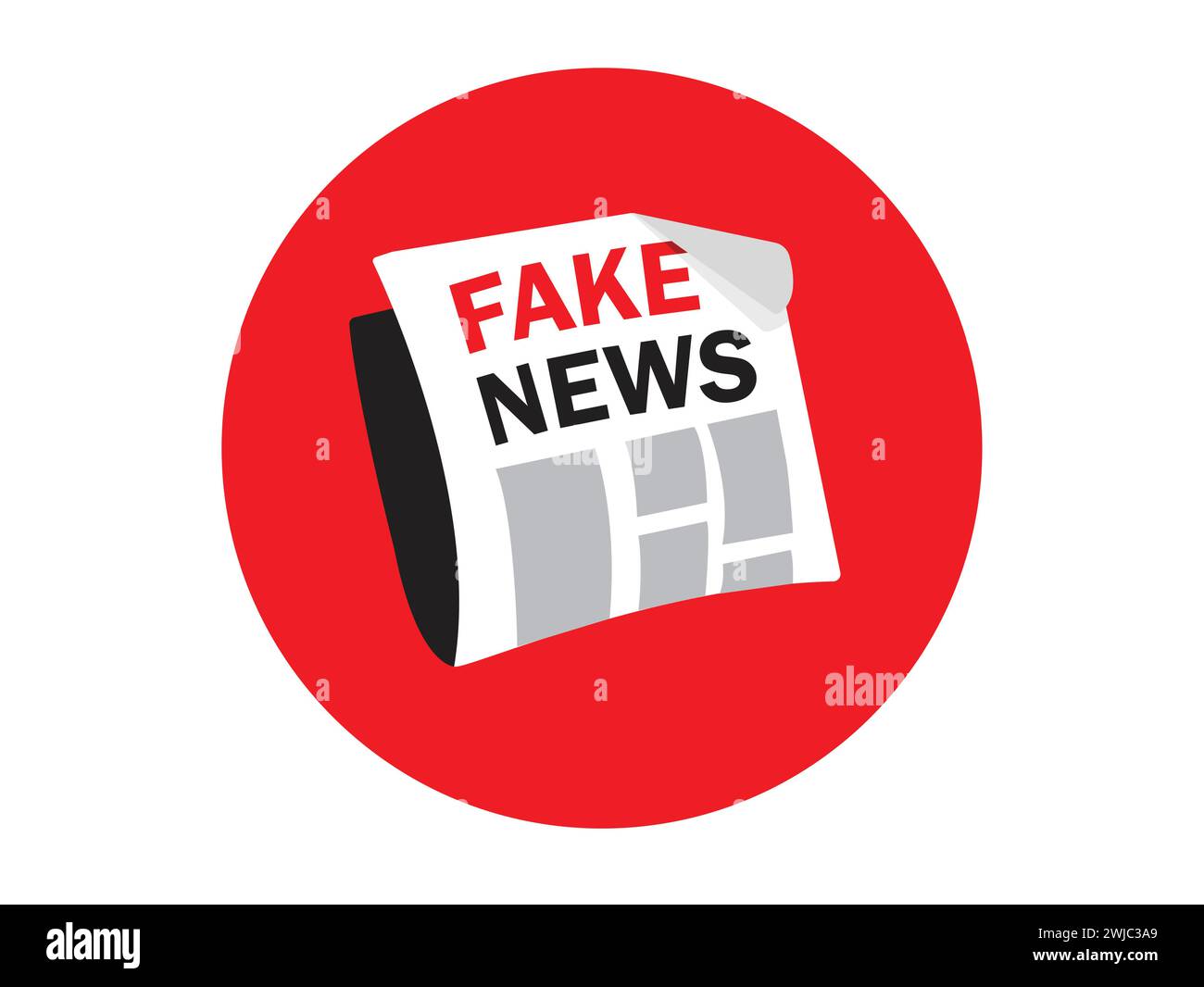 Fake news headline showcasing wrong information circulating in ...