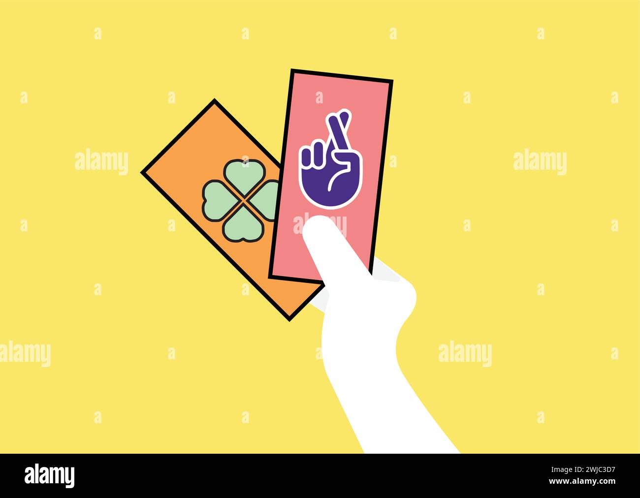 Hand Showing Lottery Ticket Illustration Stock Vector Image Art Alamy hand-showing-lottery-ticket-illustration-stock-vector-image-art-alamy