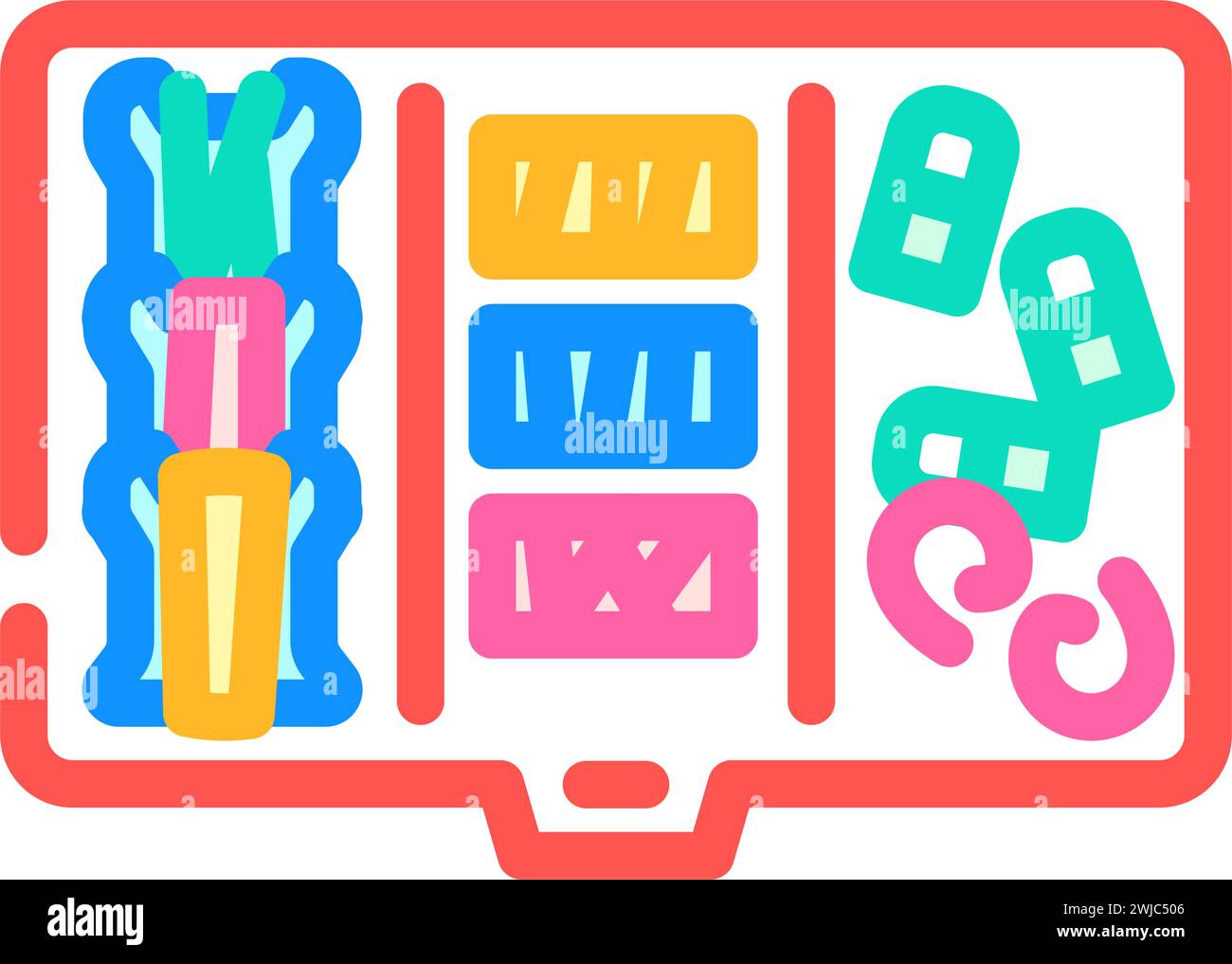 Stich detail Stock Vector Images - Alamy