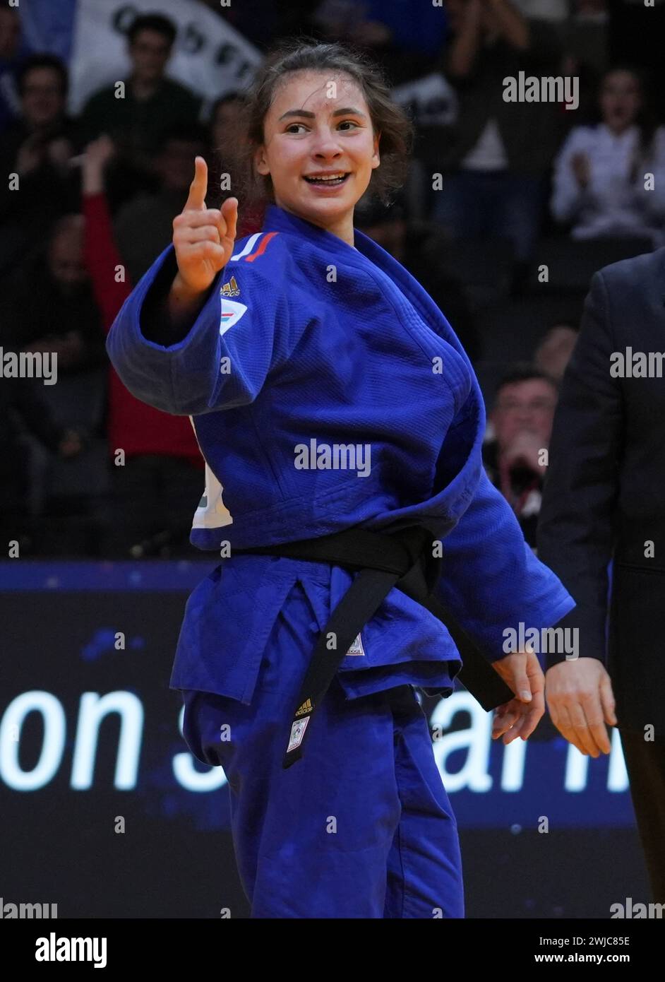 MOKDAR FAIZA and FRANCE KLIMKAIT JESSICA of CANADA during the Paris