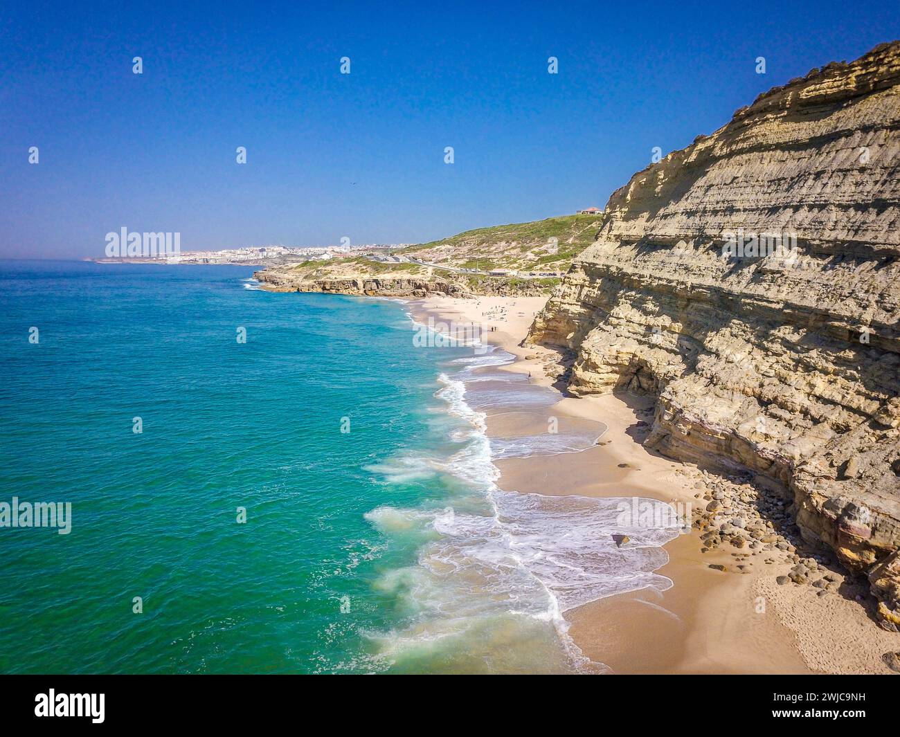 landscape-of-ericeira-portugal-stock-photo-alamy
