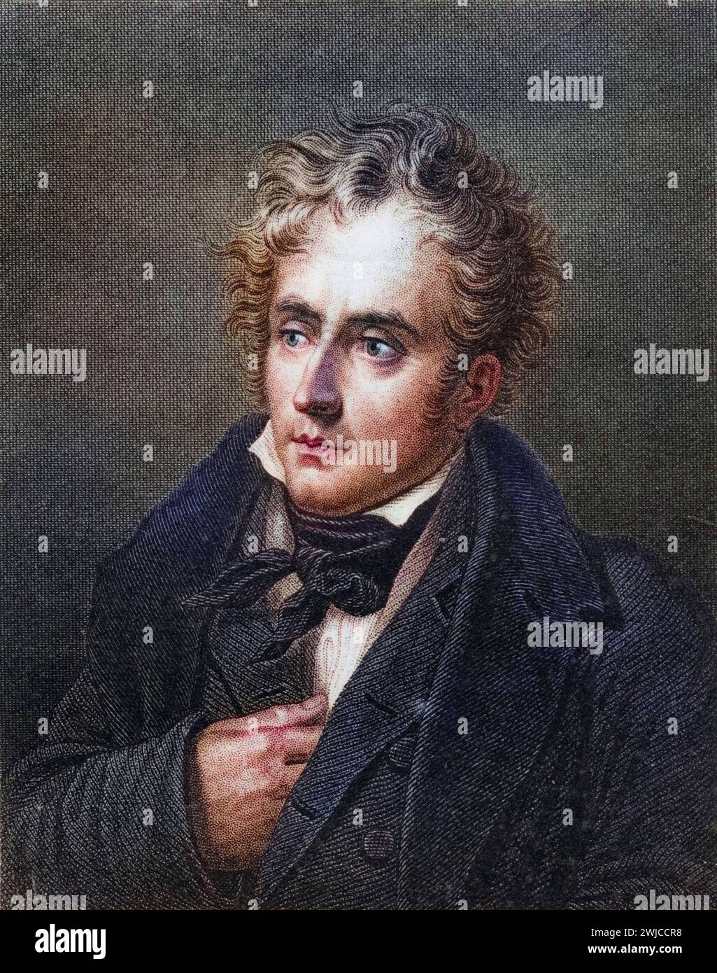 Francois Rene de Chateaubriand, 1768-1848. French politician and author ...