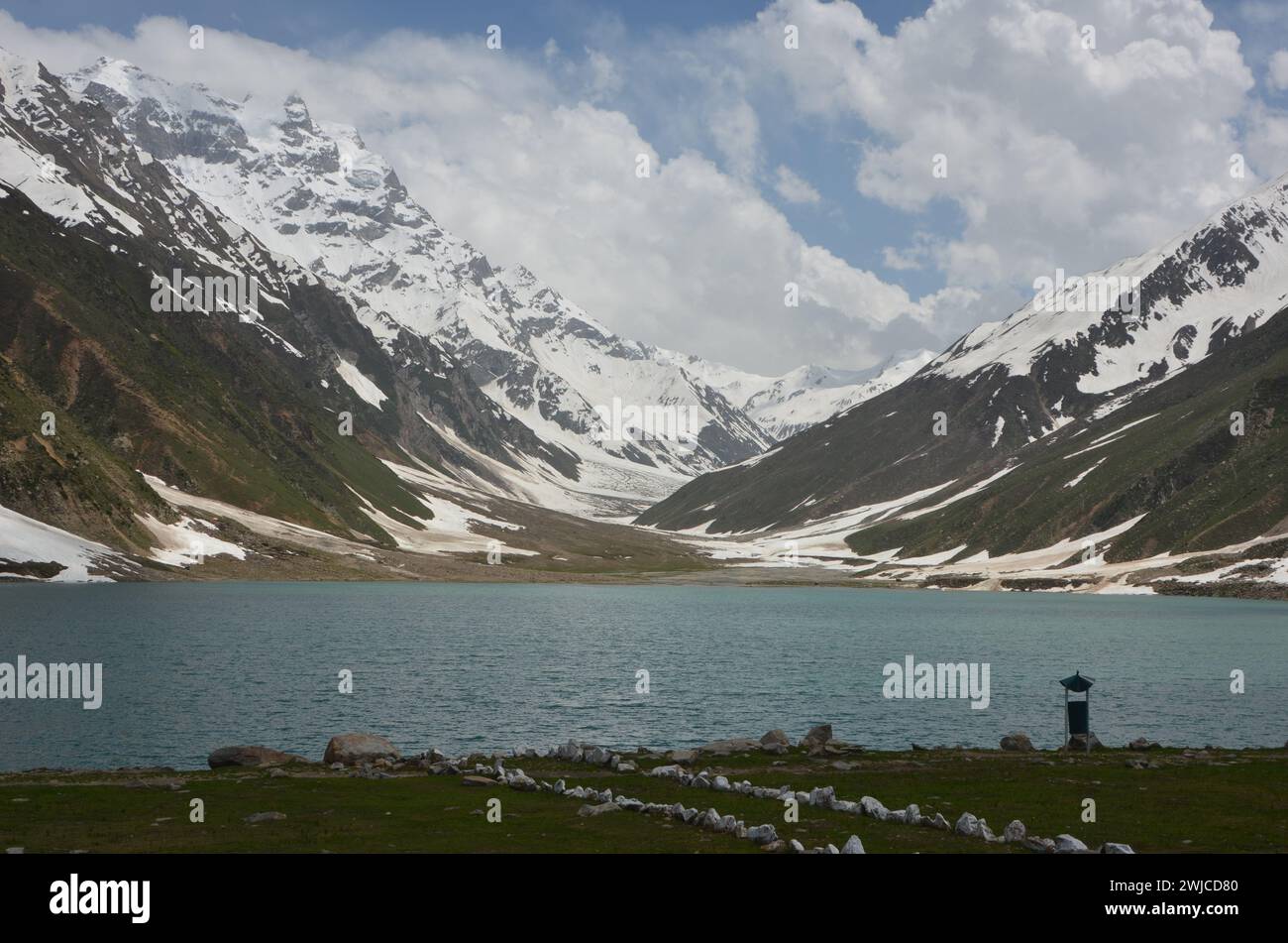 saif ul malook lake naran kaghan kp pakistan Stock Photo