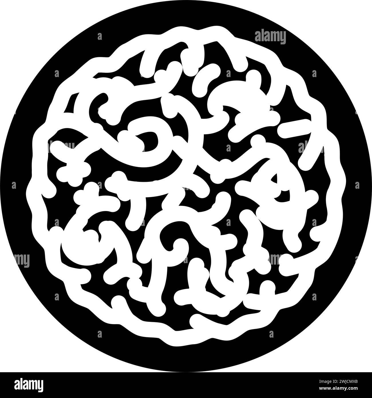Drunken noodles Black and White Stock Photos & Images Alamy